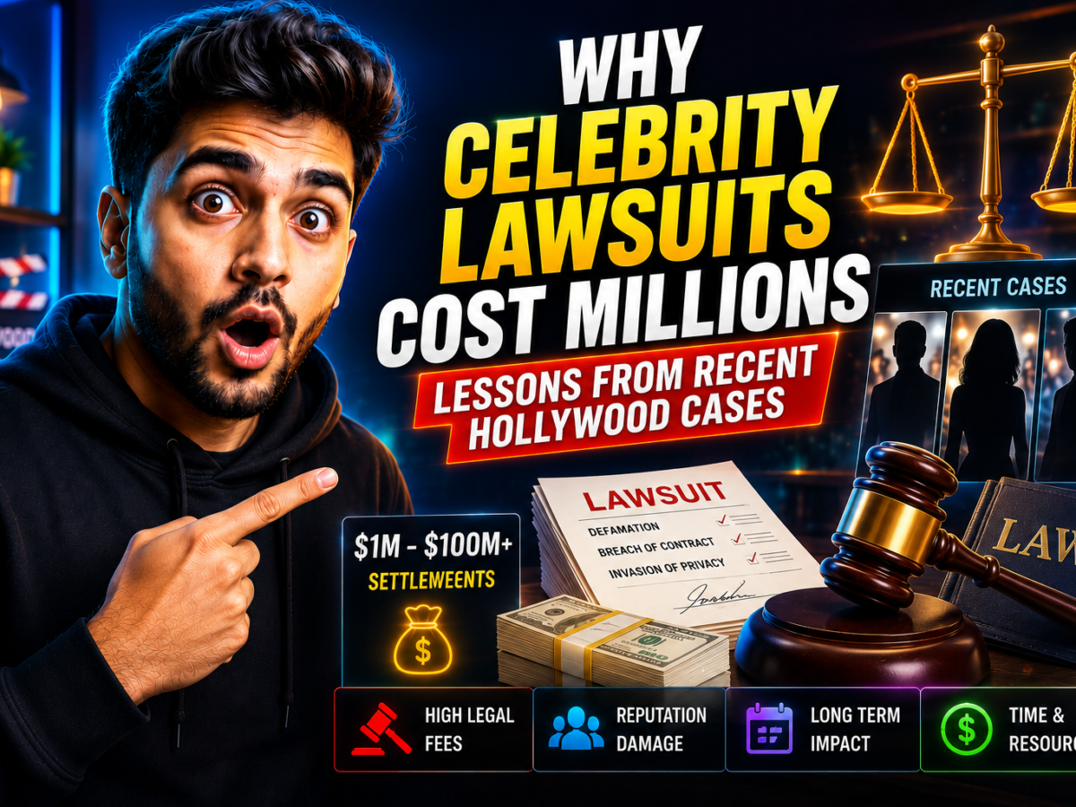 Why Celebrity Lawsuits Cost Millions: Lessons From Recent Hollywood Cases