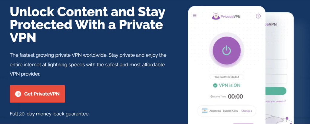 PrivateVPN 